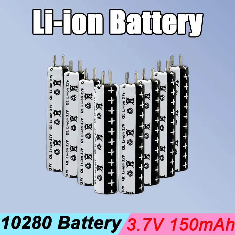 10280 Capacitive Lithium Battery 150mAh - For Electric Shaver Leg Trimmer Nose Hair Trimmer Beauty Devices