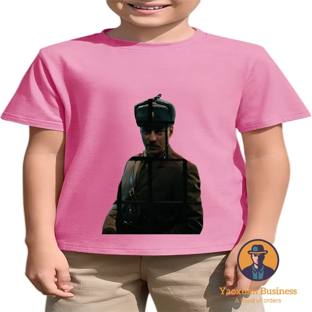 

Stranger Things Iconic Character Design 2-14Y Boys Girls Pure Cotton Summer Cool Kidswear