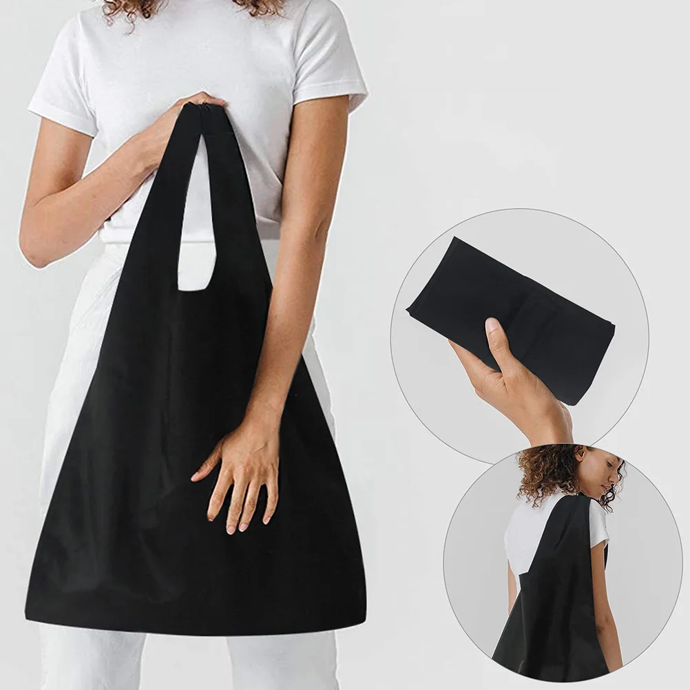 Lightweight Reusable Shopping Bag Foldable Large Tote for Travel Beach Camping Hiking Picnic Daily Use Multipurpose Storage