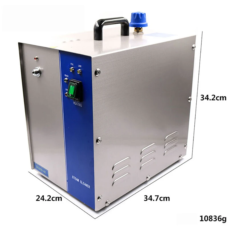 Multipurpose 2100w Stainless Steel Steam Jewelry Cleaner Cleaning Machine Professional