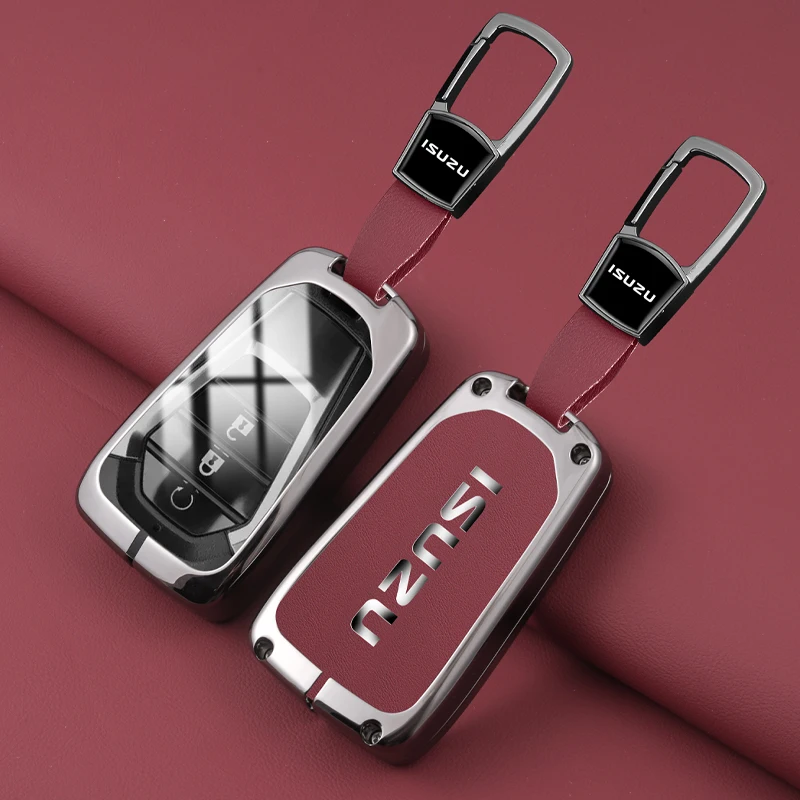 

Car key bag, suitable for Isuzu's new MU-X X series DMAX D-Max X-Terrain pickup truck 2021 2022 car key chain accessories