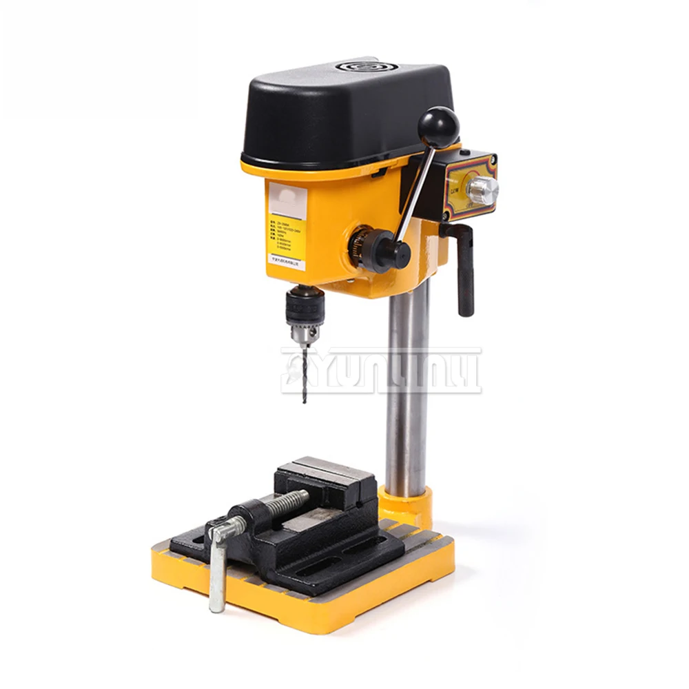 

6mm Micro Bench Drill 110V/220V Electric Drilling Machinery Portable Punching Grinding Machine for Metal woodworking plastic