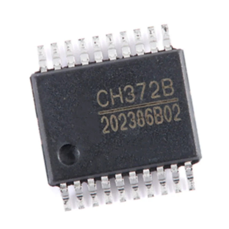 5PCS CH370T CH372B  CH372C CH374T  CH376T CH432T  CH559T  TSSOP SSOP20 Chip IC SMD Dense Foot New IC