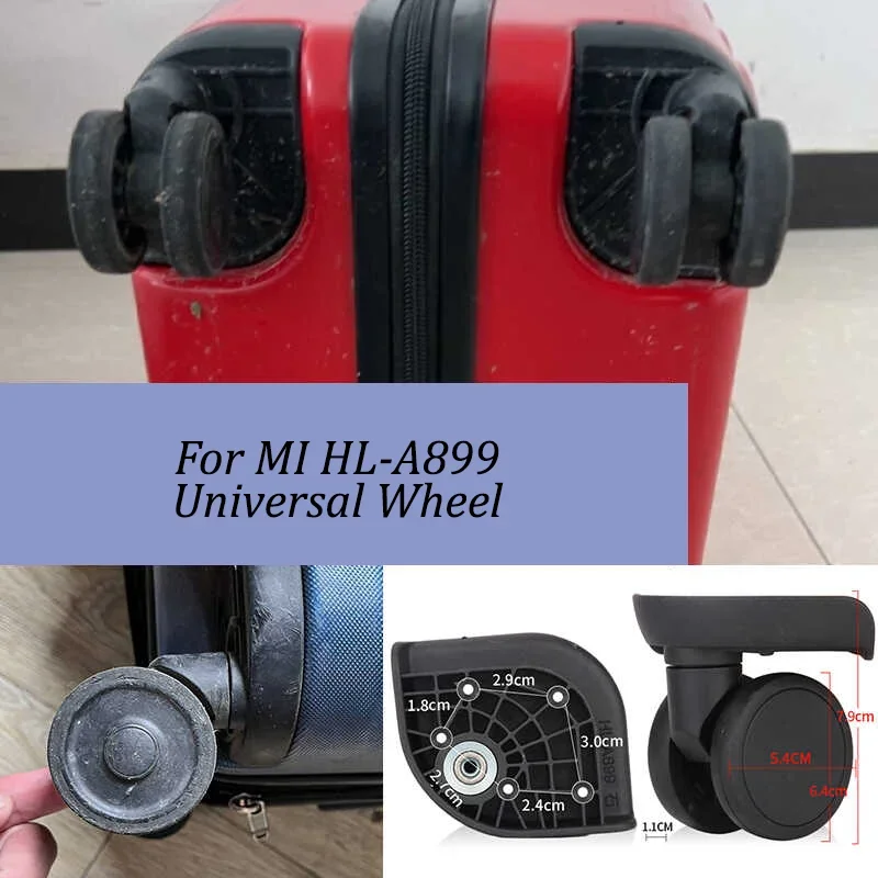 

For HL-A899 Luggage Wheels 360——Premium Replacement Casters Ensure Silent Operation and Ultra-Smooth Performance