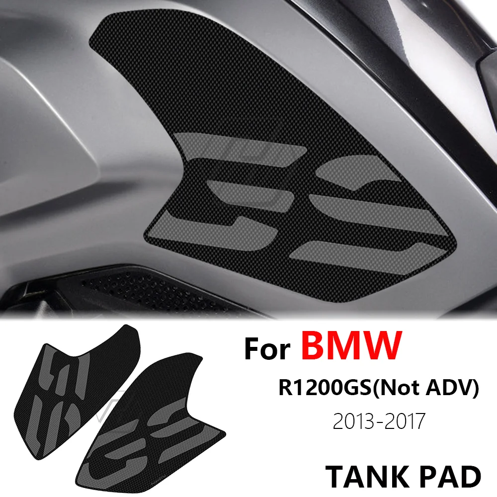 Für bmw motorrad r1200 gs (nicht adv) 2014-2019 tank griff traktion kissen seiten tank polsters chutz knie griff matte tank aufkleber