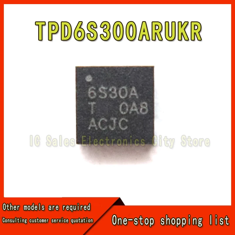 (5-10 Stuk) 100% Nieuwe TPD6S300ARUKR TPD6S300A 6S30A QFN-20 Chipset