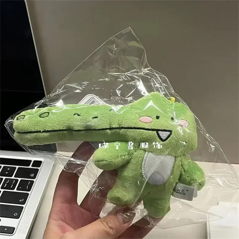 Cute New Ins Style Crocodile Doll Pendant Plush Toy Backpack Pendant High Beauty Key Chain Car Bag Decoration Gifts for Friends