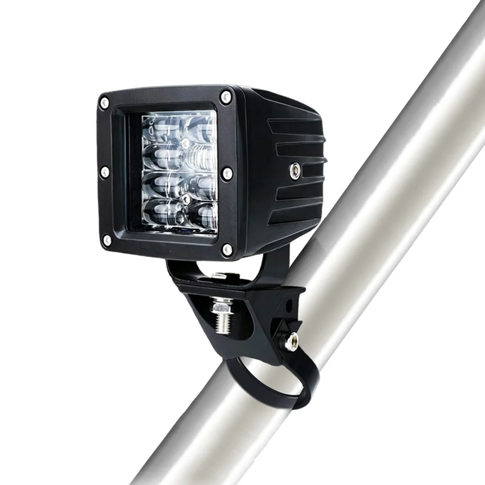 UTV ATV LED Whip Light Mounts UTV Flag Mount Led Antenna Brackets For 1.5in 1.75in Roll Bar Cage RZR 900 1000 XP PRO Commander