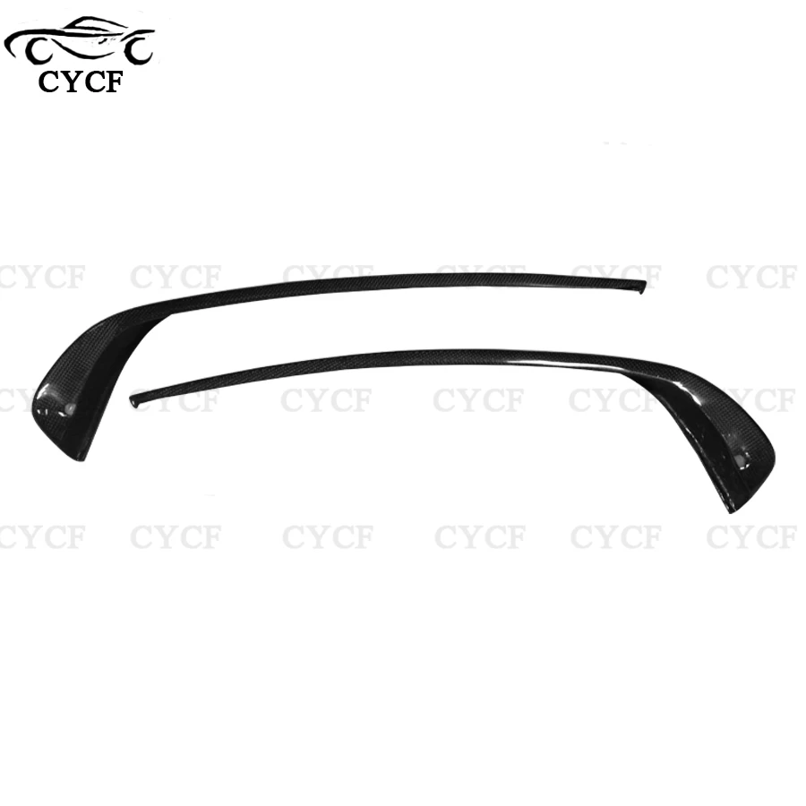 For Mercedes Benz CLA Class W117 High quality Carbon Fiber Front Bar Wind Knife Trim Cover Car Decoration Retrofitting