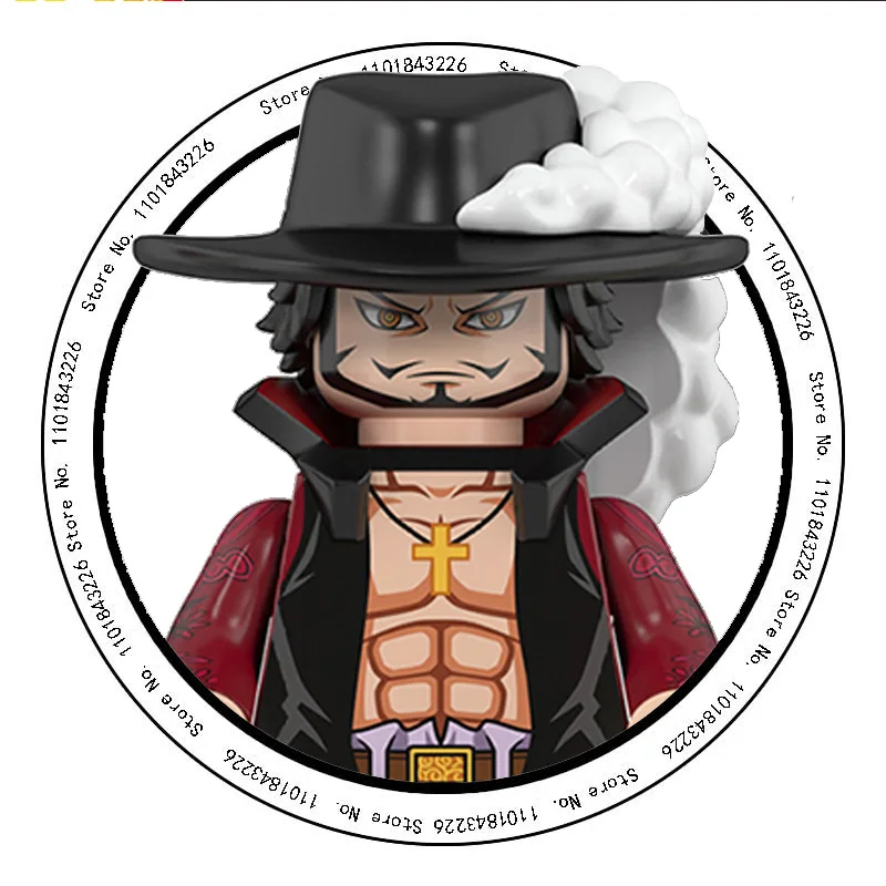 WM6193 ONE PIECE Luffy Zoro Nami Chopper Bouwstenen Mini Action Figure Accessoires Halloween Kerstcadeaus voor Kinderen