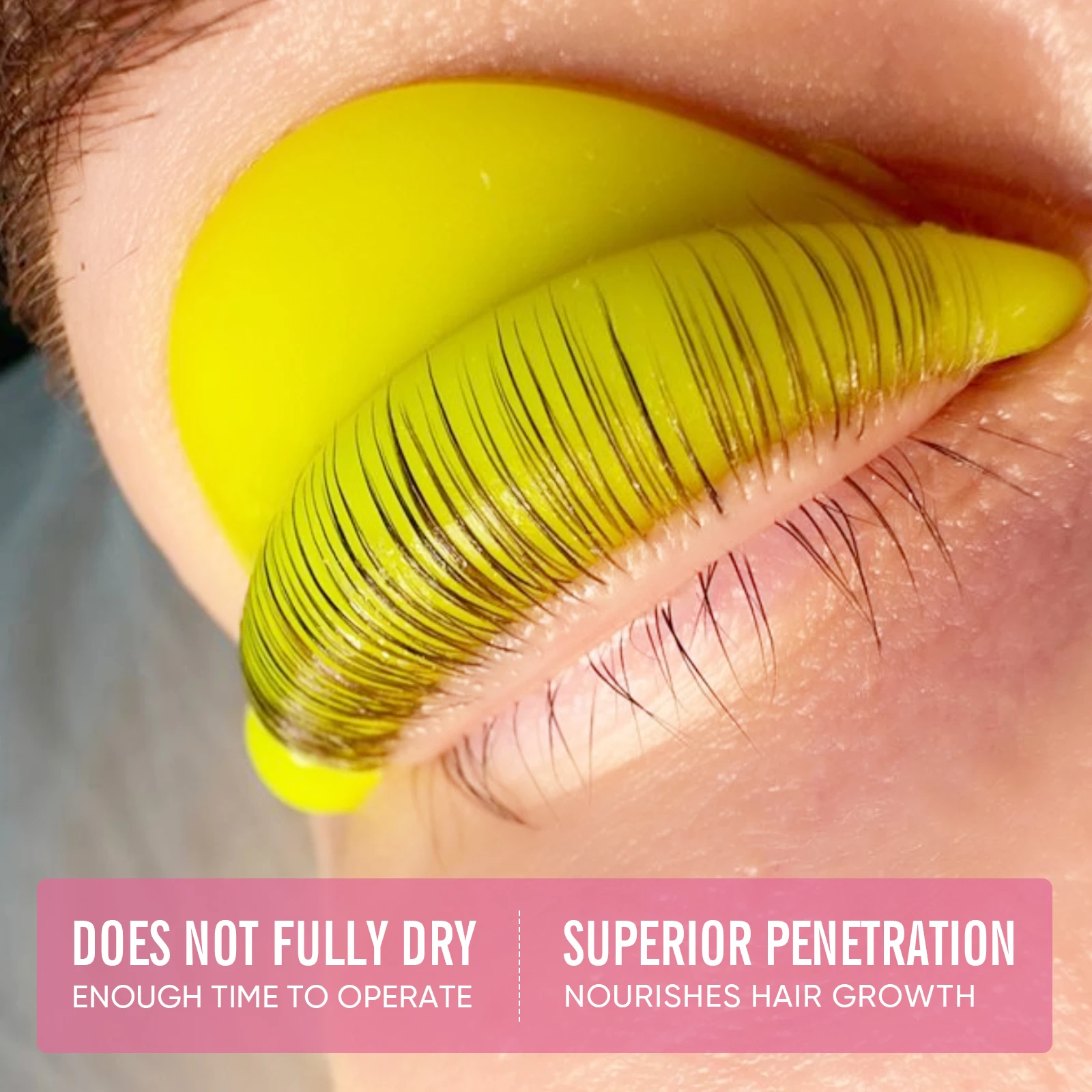 Lomansa 10g Lash Lift กาวขนตากาวบาล์มรสผลไม้ 2 in 1 Lifting Curling กาวสําหรับ Lash Perm ความงามและเครื่องมือแต่งหน้า