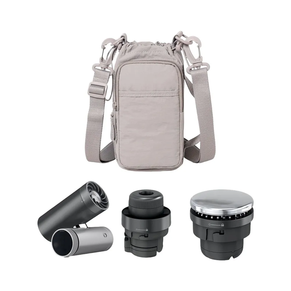 Crossbody Bag Designed to Hold For Shark ChillPill High-Speed Fan - Nylon 21x10x10cm Compact Lightweight Construction