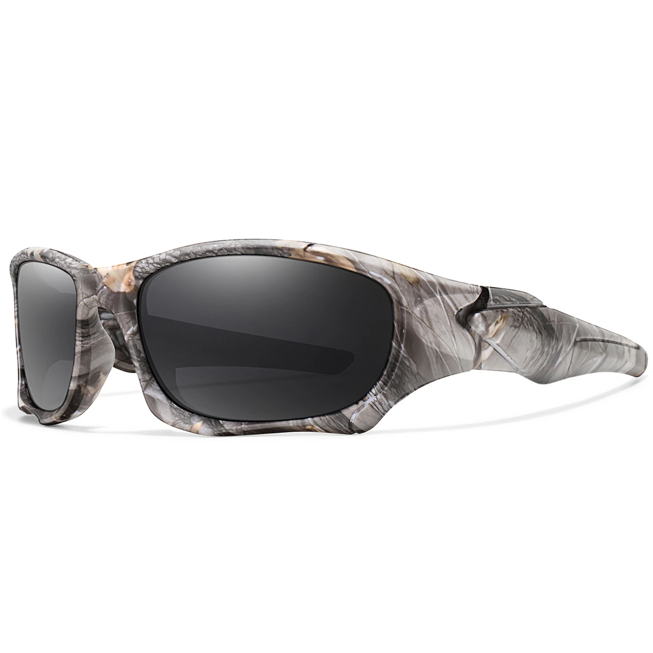 3 Pairs Polarized Fishing Sunglasses for Men Women Classic Camouflage Shades UV400 for Outdoor Driving Cycling Hiking