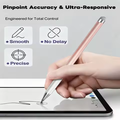 2-in-1 Stylus Pen for Touch Screen, 3pcs High Precision Universal Stylus Pen for Lenovo Idea Tab Plus+/Pro Compatible with iPad