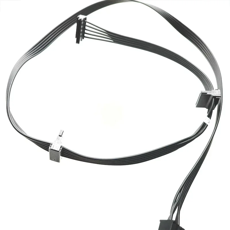 메인보드 전원 소켓 PSU 케이블, Tt Smart SE 530W 630W 730W 모듈 18AWG, 6p to 3 포트 SATA 엘보 IDE