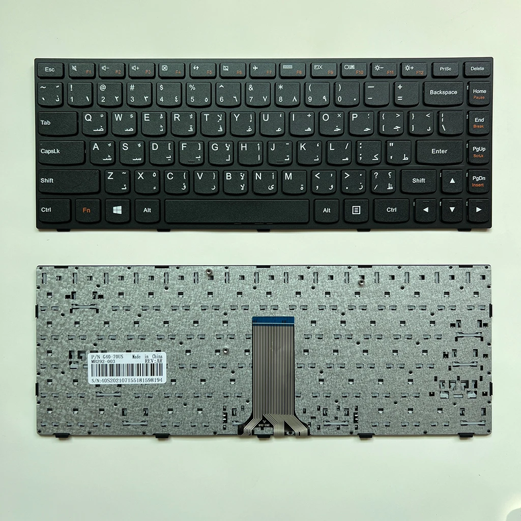 G40 Arabic Keyboard For Lenovo G40-30 G40-45 G40-70 G40-80 B40-30 B40-45 B40-70 B40-80 B41-30 B41-35 B41-80 E41-80 N40-70 N40-30