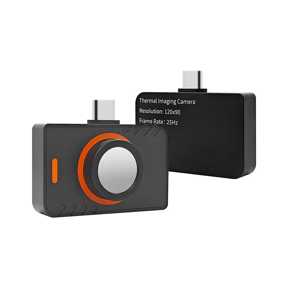 /For /T5 /Thermal Imaging Camera 120x90 Sensor 300x225 Resolution For For Android Smartphone Infrared Thermometer Temperature De