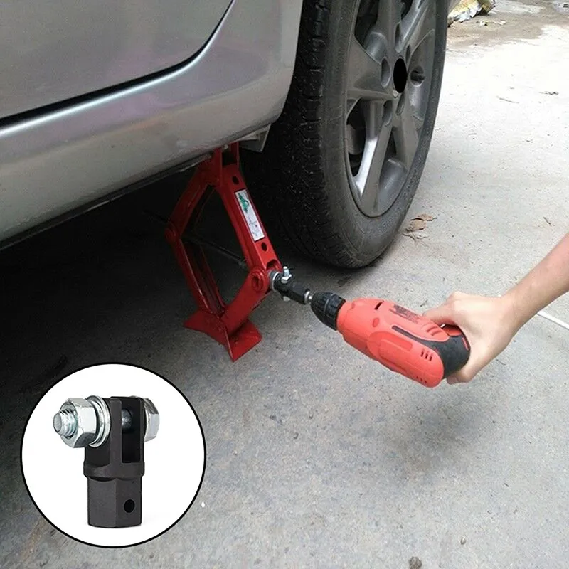 

Scissor Jack Adaptor 1/2 Inch For Use With 1/2 Inch Drive Or Impact Wrench Tools