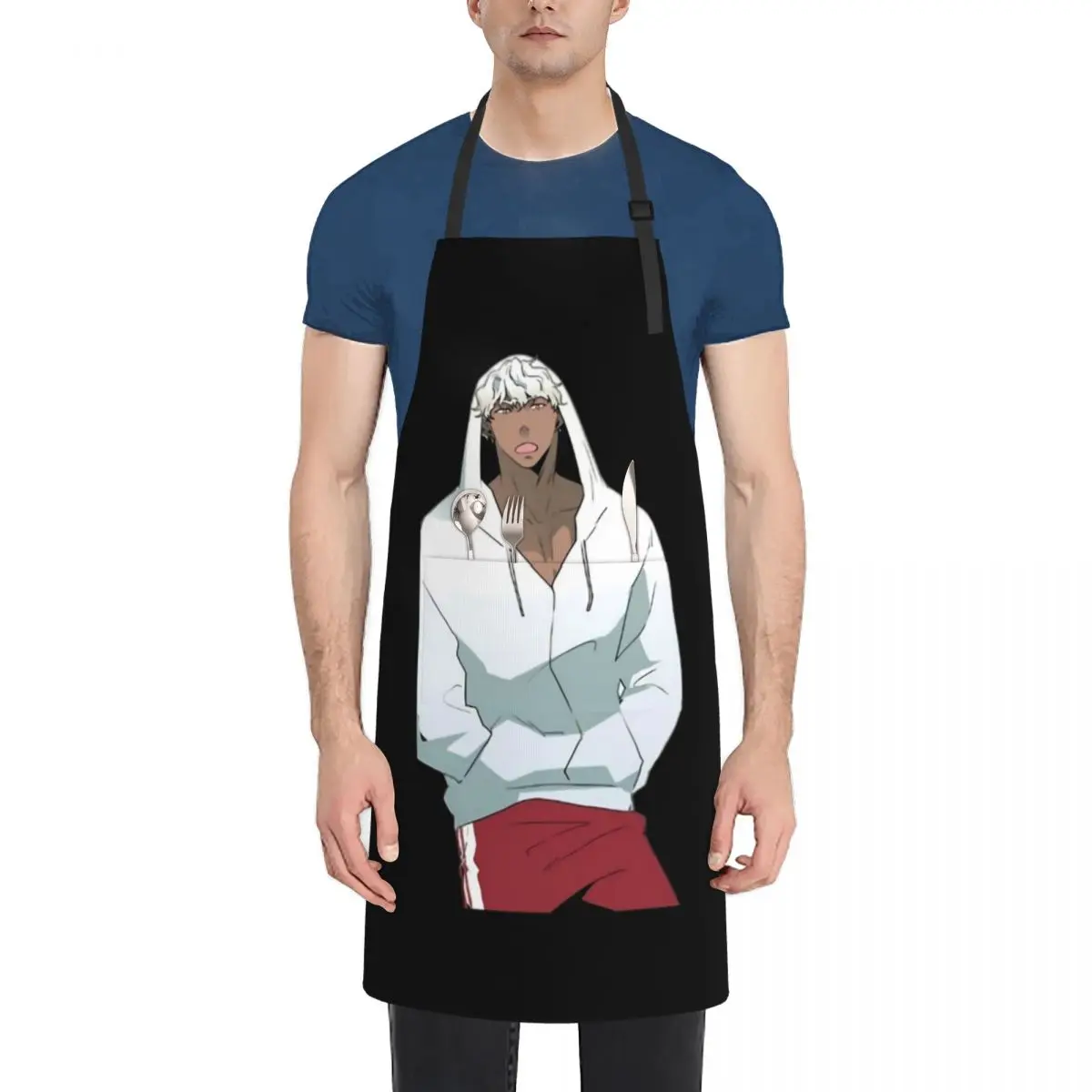 

Dear Door Cain Joon Gyeon . Apron women's work men's barbecue Hairdressing restaurant accessories Apron