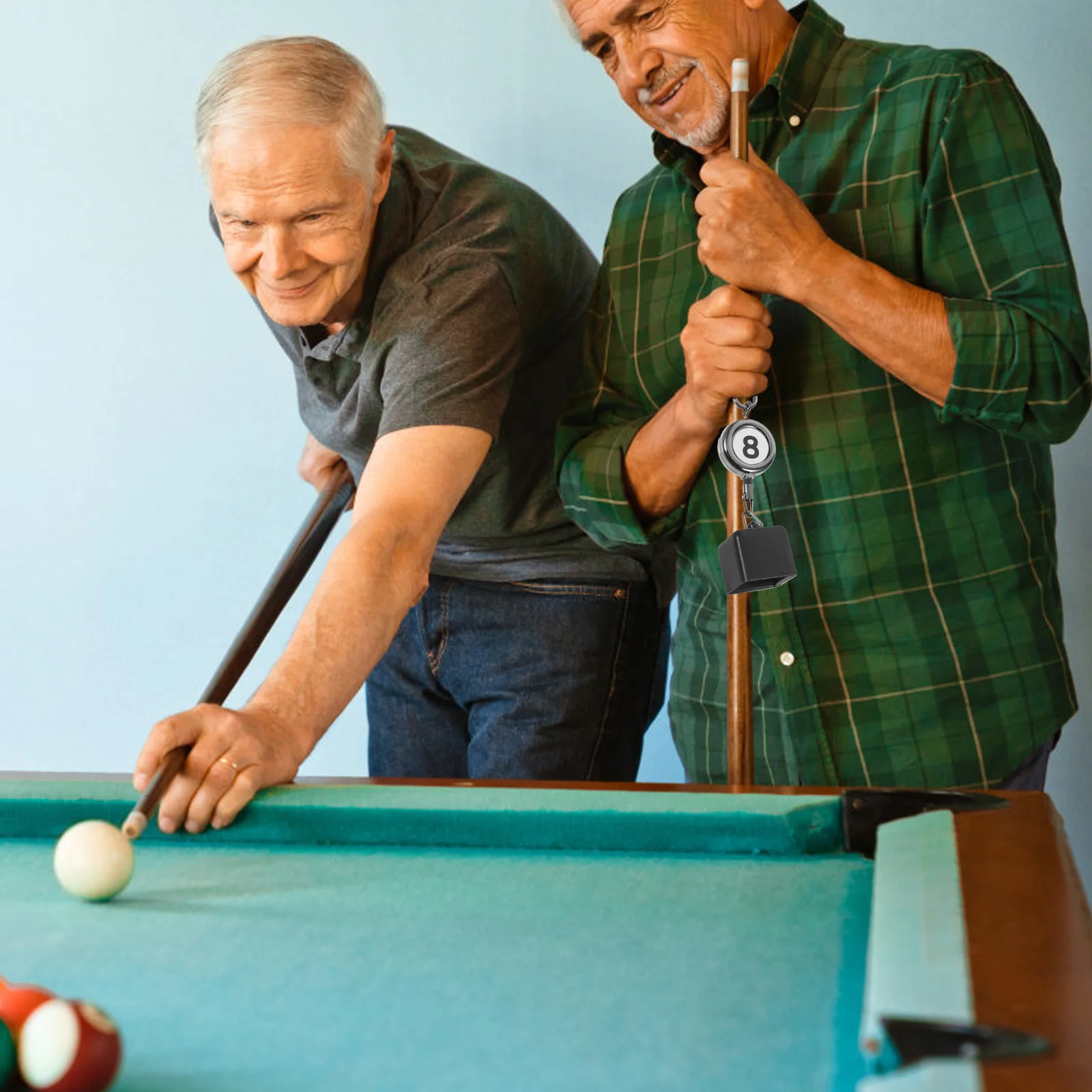 

Billiard Cue Chalk Holder Pocket Lightweight Metal Retractable Chalk Tip Case for Pool Table Accessories Use Billiard Accessory