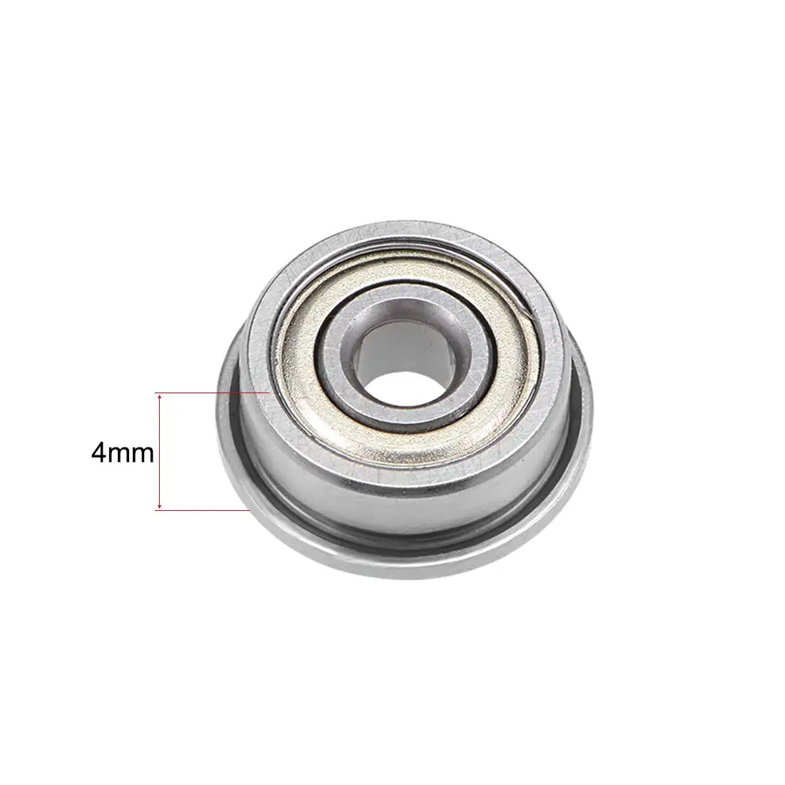 2-5PCS Flange Ball Bearings F604 F605 F606 F607 F608 F609 F623 F624 F625 F684 F688 F626 F627 F628 F629 ZZ 2Z 3D Printers Parts