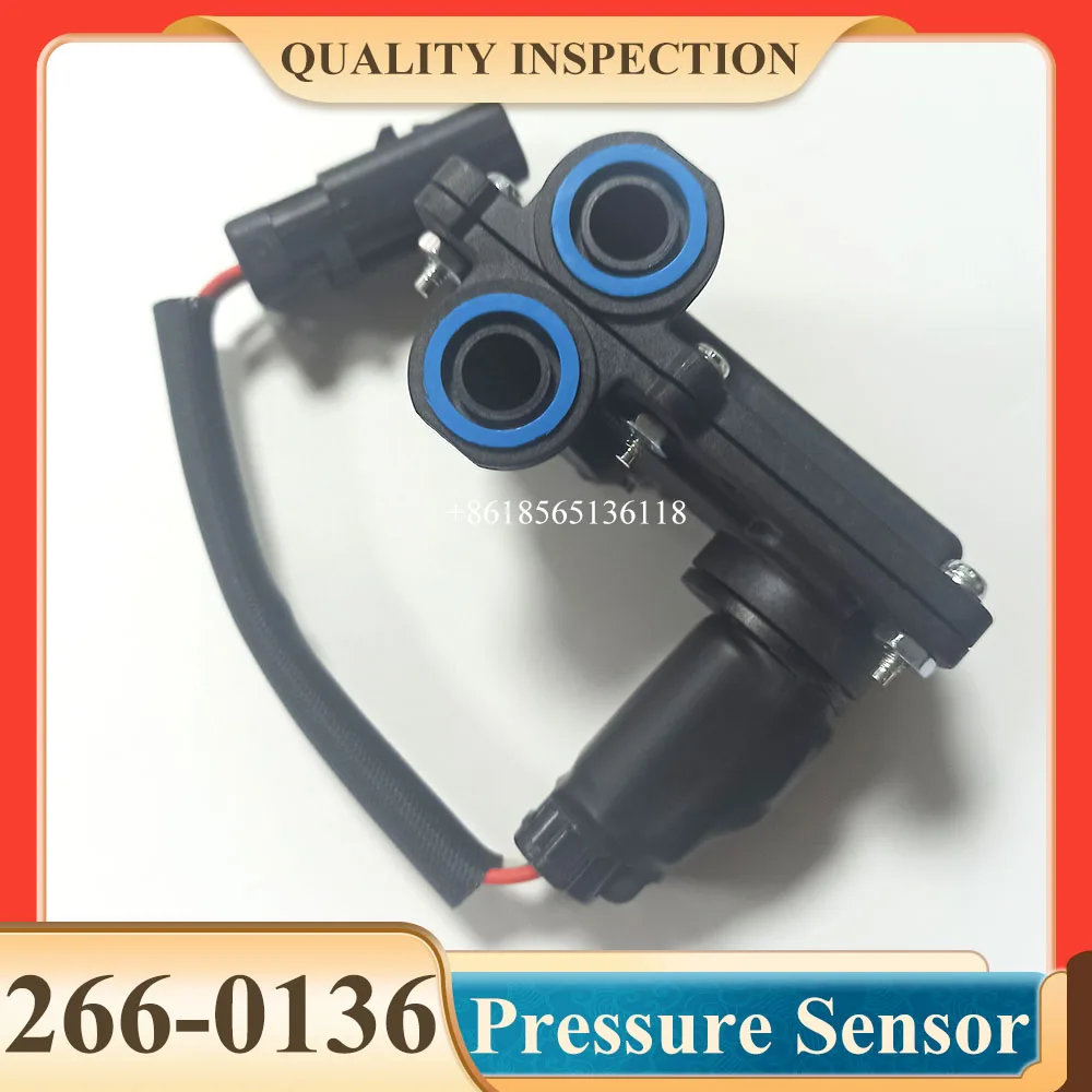 266-0136 Sensor For E312D 313D 319D 320D 323D Engine C4.2 C6 C6.4 Fuel Intake Pressure Sensor 2660136