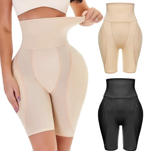 Ropa moldeadora de cadera para mujer, bragas moldeadoras de glúteos, moldeador de cuerpo Sexy, bragas de realce, ropa moldeadora de cadera con almohadillas
