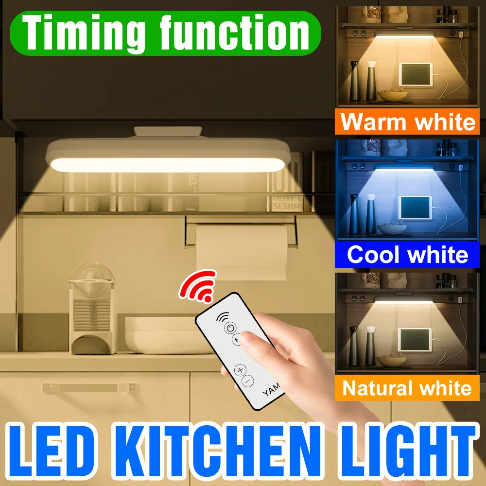 5V LED Kitchen Light SMD2835 USB Powered Led Lightings For Room Smart Led Lamp Dimmable Remote Control Bedroom Decoration Lamps