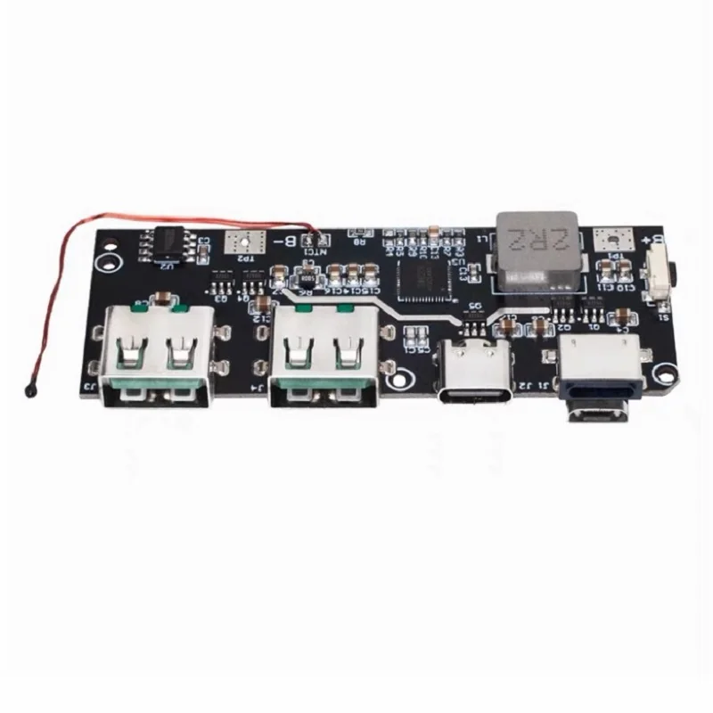 QC4.0 QC3.0 LED Dual USB 5V 4.5A 22.5W Micro/Type-C USB Mobile Power Bank 18650 Charging Module Temperature / Circuit Protection