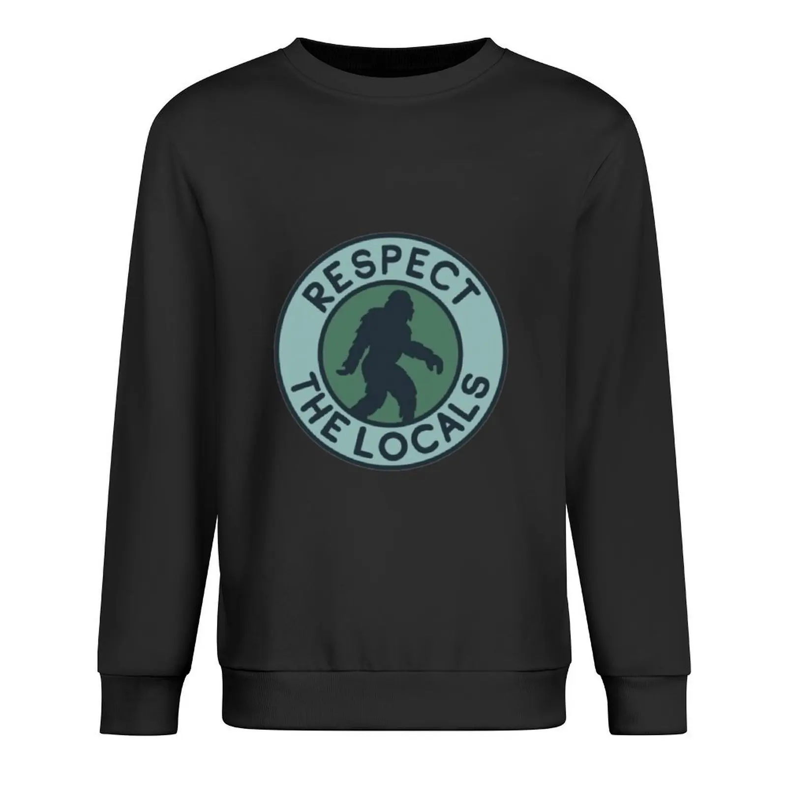 

Respect The Locals Bigfoot Pullover men's clothes mens clothing men's autumn clothes mens designer clothes winter man sweatshirt