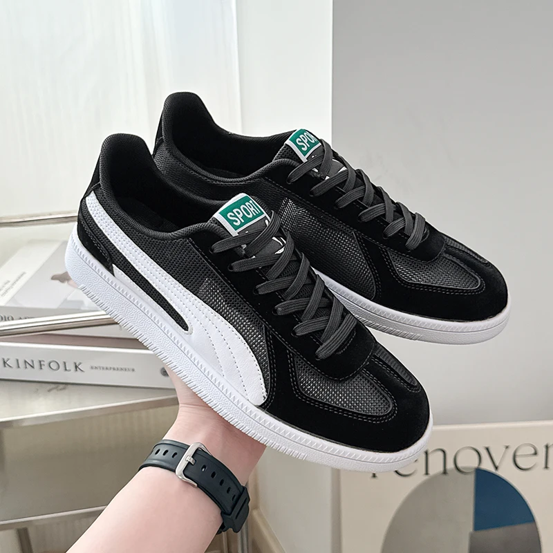 

Wear-resistant board shoes men's shoes training small white shoes with light casual shoes deodorant breathable sports shoes
