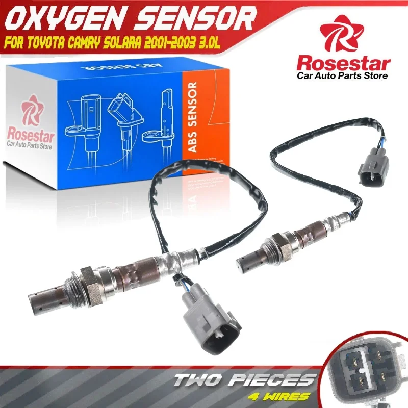 

2pcs Upstream Air Fuel Ratio Oxygen Sensor for Toyota Solara Camry 3.0L 1MZFE Auto 250-54057, 8946741030