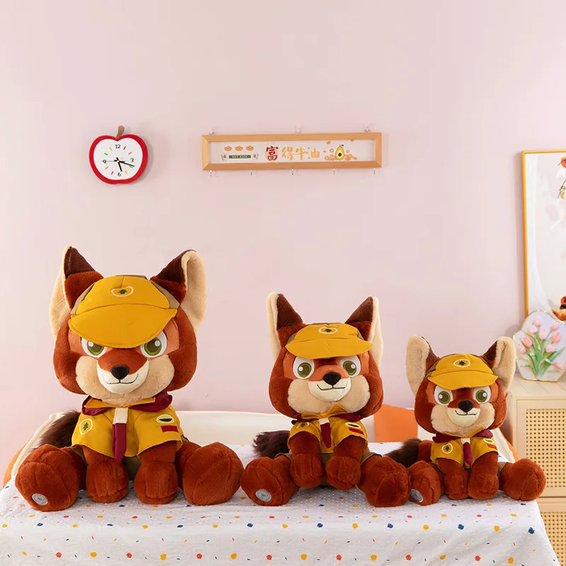 Zootopia2 Judy Nick Anime peluche jouet doux confort peluche Animal en peluche dessin animé poupée enfants à collectionner à la mode jouet canapé oreiller cadeau