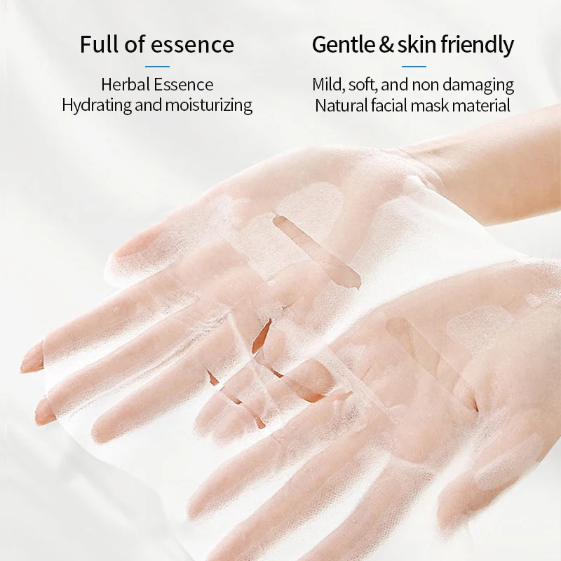 

MOIKA 1/5/10/20 шт. Увлажняющая и восстанавливающая маска для лица с экстрактом белки для ухода за кожей