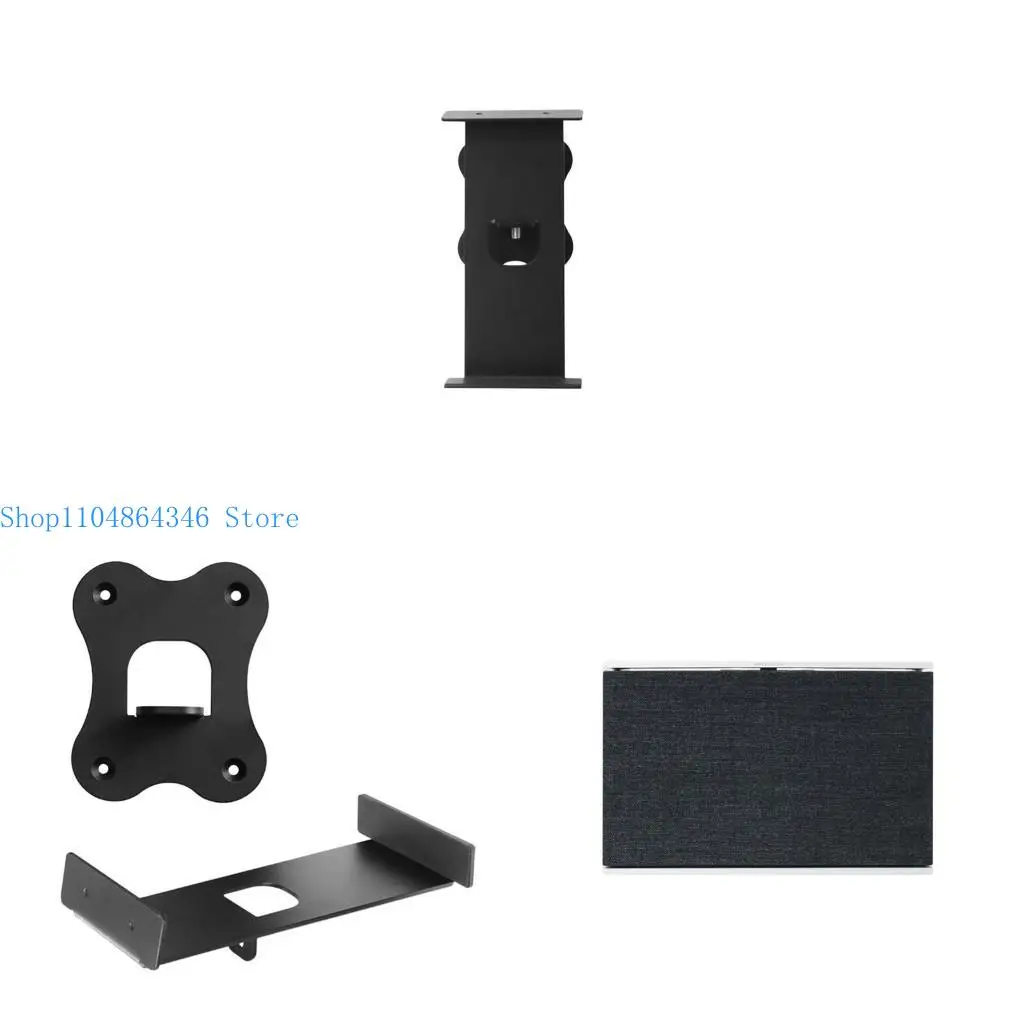 

5ASD 1PC WALL MONTED DOWNSPEAKER HOLDER для уровня домашнего динамика ящика металлу