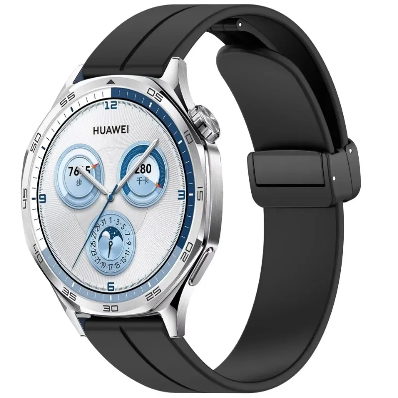 Силиконовый ремешок 22 мм 20 мм для Huawei Watch 5 4 pro/GT5-4-3-2-2e 46 мм, браслет-браслет для Samsung Galaxy Watch 7 6 5 4 40/44 мм