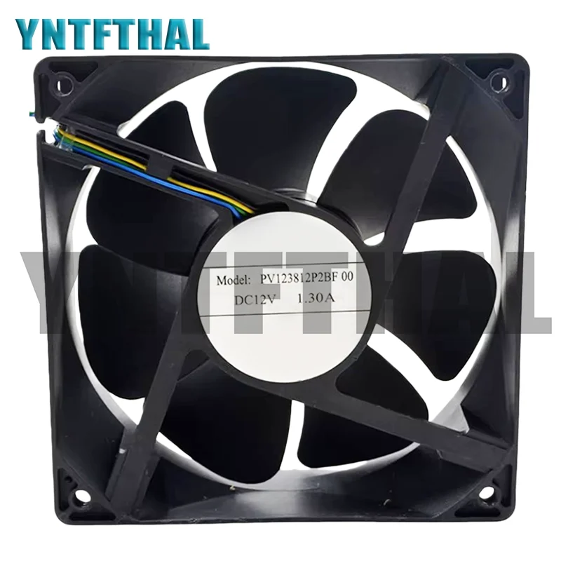 

Хорошо протестирован PV123812P2BF DC 12 В 1,3 А 12038 12 см 120*120*38 мм 4 линии квадратный охлаждающий вентилятор