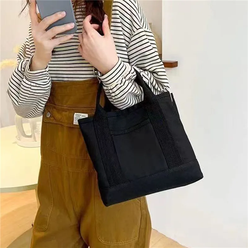 Large Portable Lunch Bag Thermal Insulated Lunch Box Tote Cooler Handbag Bento Pouch Dinner Container School Food Storage Bags image 4