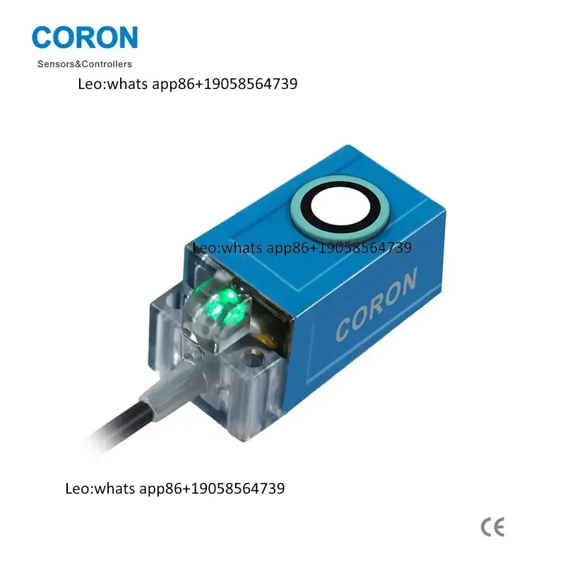 QF25L-D50P Long Distance Ultrasonic Sensor Reflective Type Light-On Dark-On PNP Lead Wire Included
