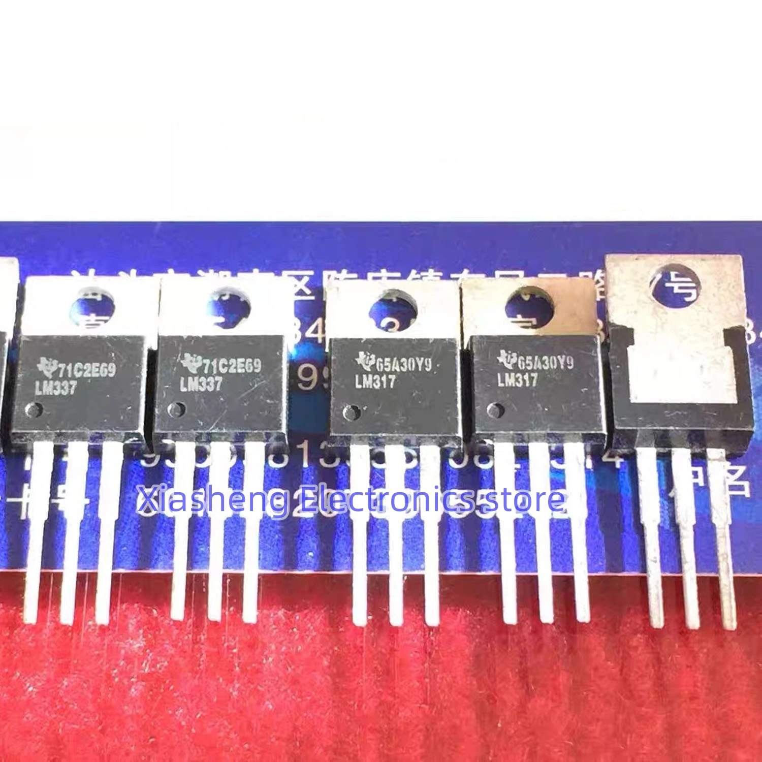 

New Original 2Pairs LM337 + LM317 TO-220 Transistor In Stock Good Quality