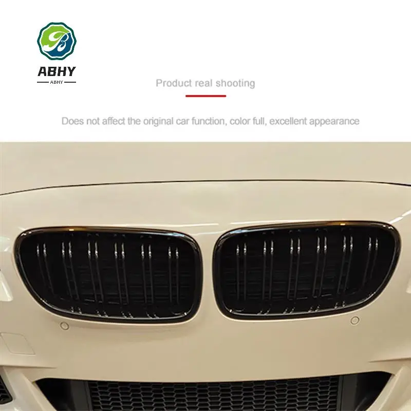 

ABHY-Car Dual Slats Grille For BMW 5' F10 F11 F18 520D 530D 540I 2010-2017 Thickened Upgraded Version