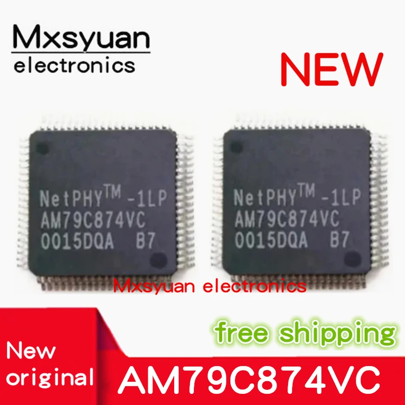 

5 шт./лот AM79C874VC NetPHY-1LP AM79C874VC-1LP AM79C874VC1LP QFP80 Mxsyuan 100% новый оригинал
