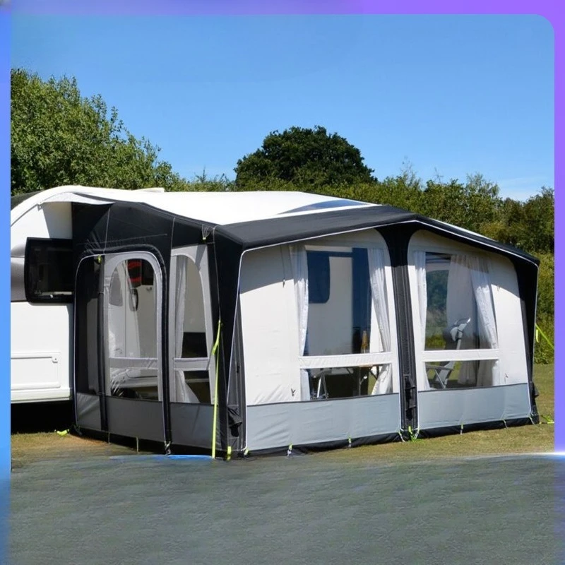 Car-side inflatable tent, outdoor RV self-driving tour, wild camping tent