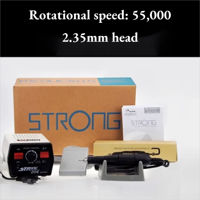 Dental Electric Micro Motor Handpiece Handle Dental Micromotor with Carbon Brush 204