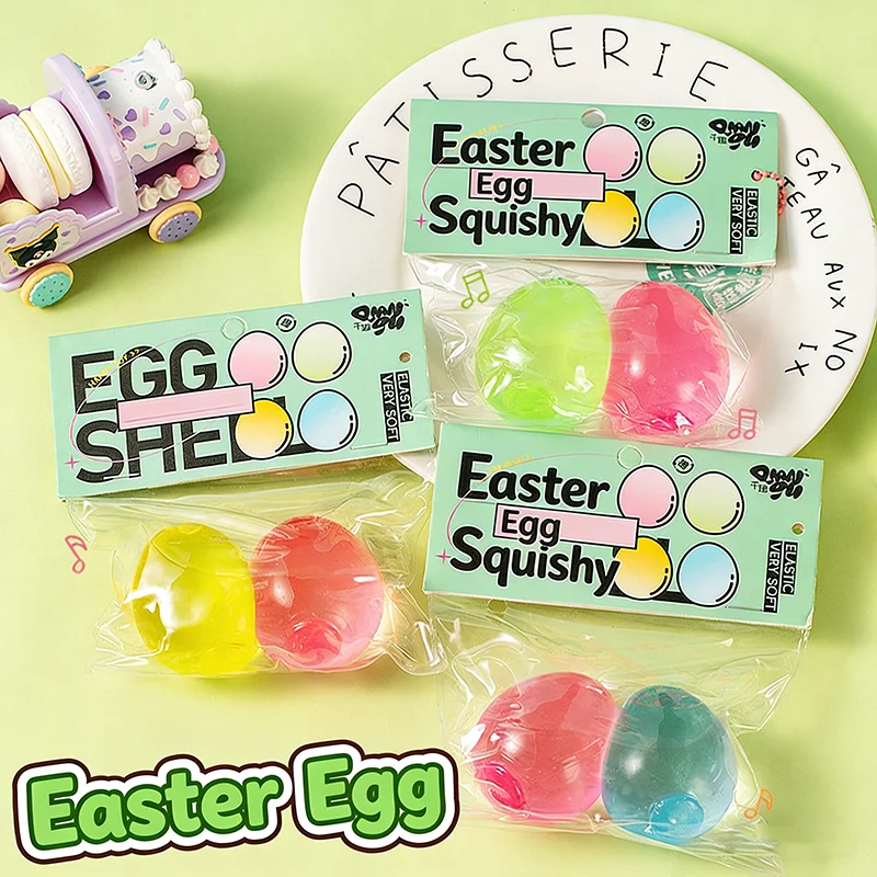 

Разноцветные пасхальные яйца-сквиши, игрушки-антистресс, сжимаемые игрушки-фиджеты для снятия стресса, наполнители для пасхальных корзин, сувениры для вечеринок