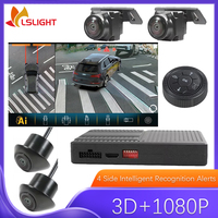 Car Camera For Audi Q5 2010-2025 360° Panoramic AI 3D Bird Around View 1080P DVR System Dashcam Car Electronics Accessorie