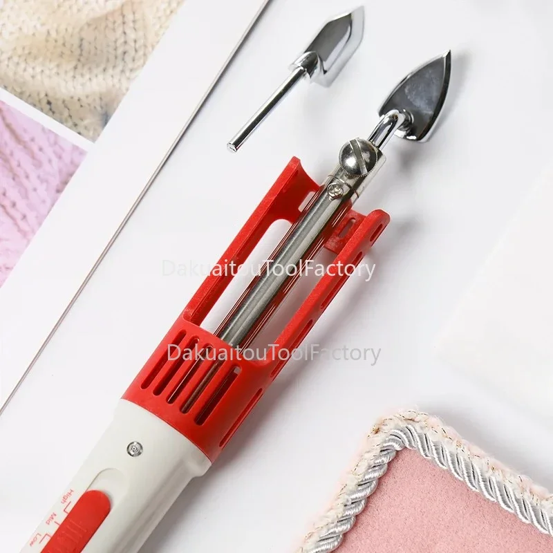 

220V Pen Type Mini Baby Clothes Iron Detail Ironing Device DIY Small Electric Iron Mini Iron Sewing Tools hd