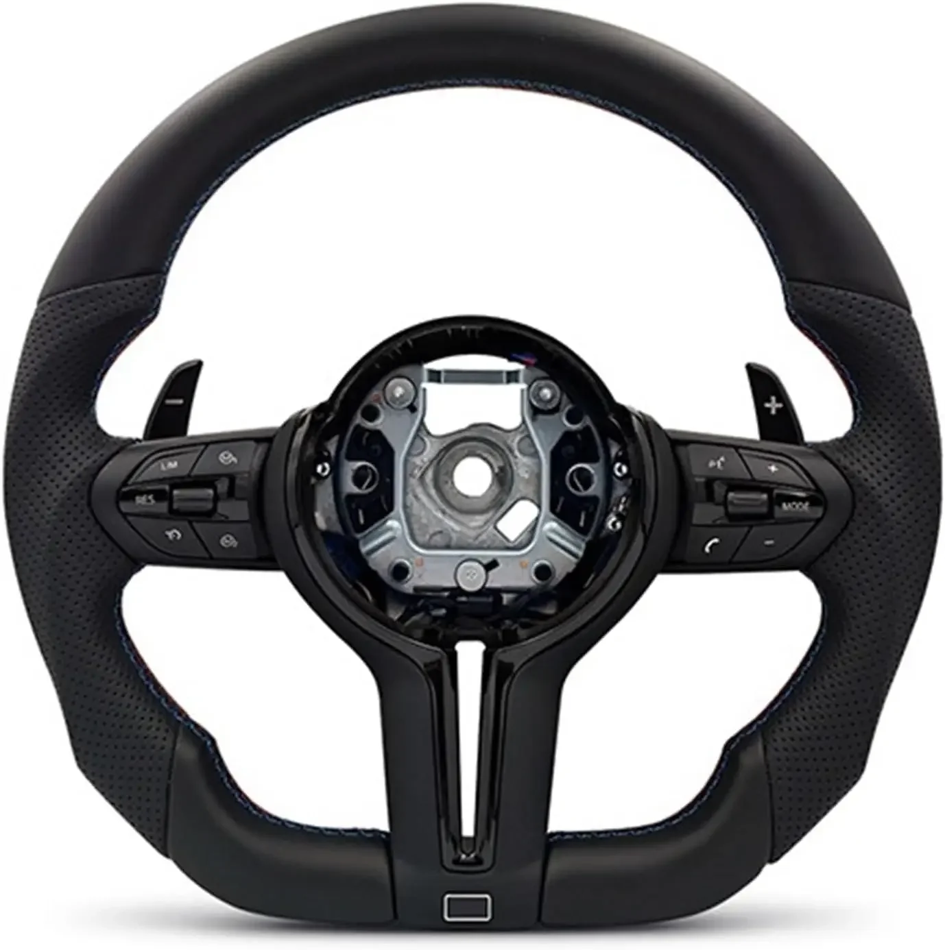 

M-Sport Stering Wheel Compatible With BMW F01 F10 F11 F12 X5 F15 X6 F16 F20-F23 F25 F26 F30 F31-F36 M3 F80(D Bottom-M5)