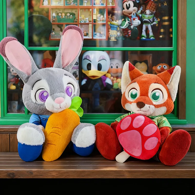 

Новая Zootopia Judy Hopps Nick Wilde Clawhauser, милая плюшевая кукла, мягкая игрушка в виде животного, милая очаровательная коллекционная фигурка для детей, подарок