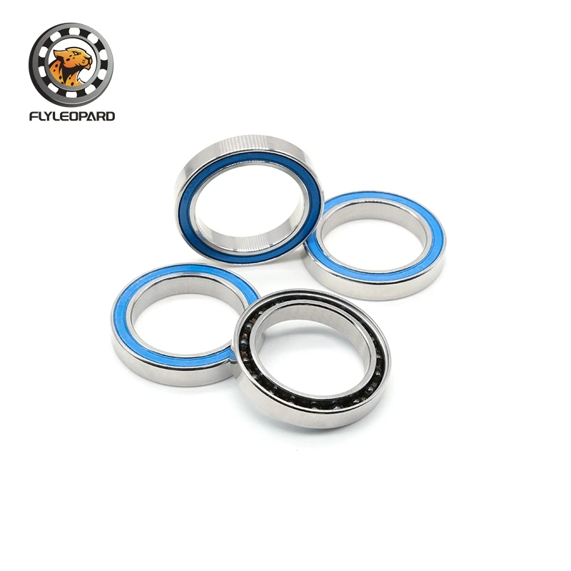 S6806RS Stainless Steel Hybrid Ceramic Bearing 30*42*7 mm ABEC-7 1PC Bicycle Bottom Brackets S6806 2RS Si3N4 Ball Bearing